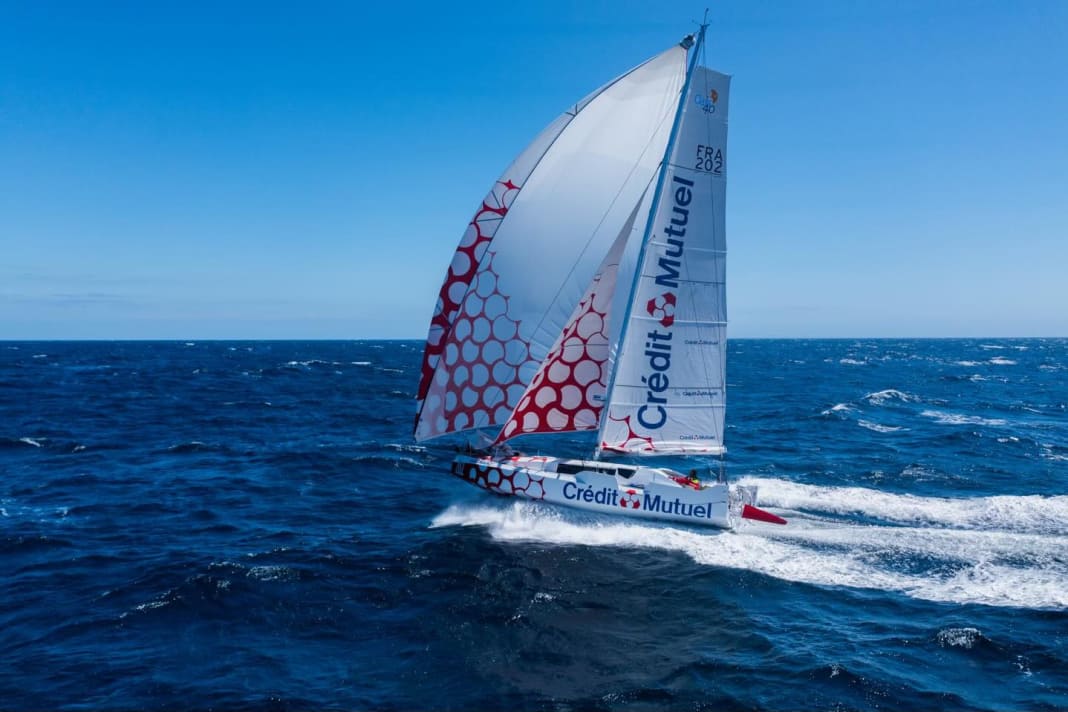 Ian Lipinski und Antoine Carpentier führen auf der Schlussetappe.