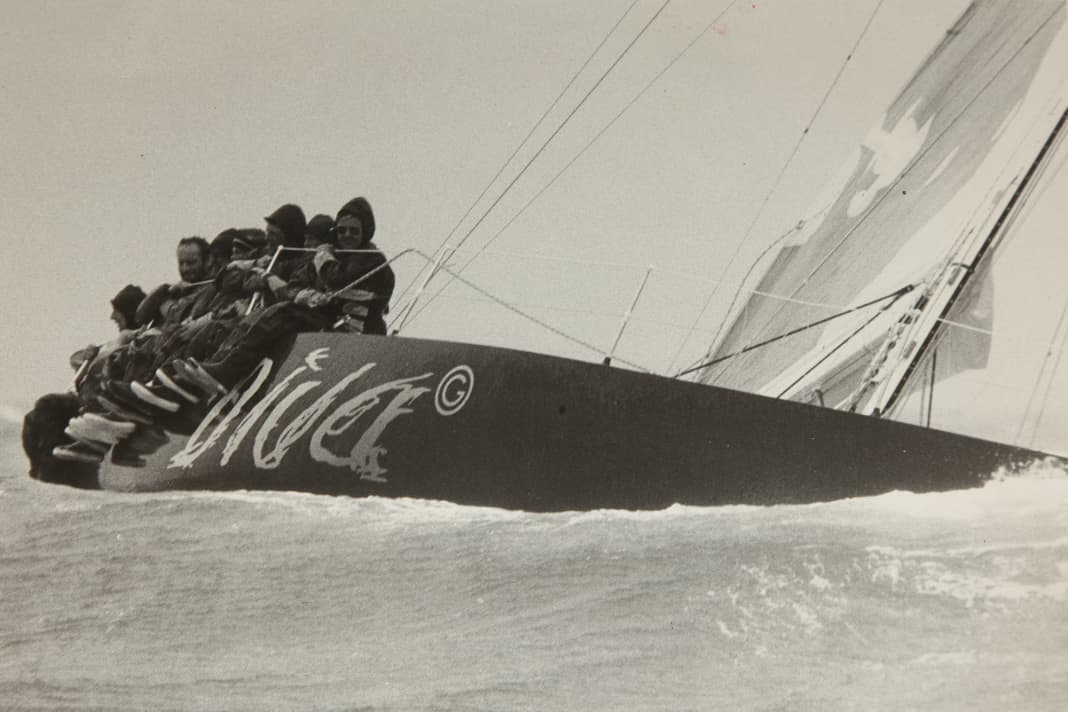 Karriere-Höhepunkt: Sieg im stürmischen Admiral's Cup 1985 | ©YACHT-Archiv/Jonathan Eastland/AJAX NEWS PHOTOS