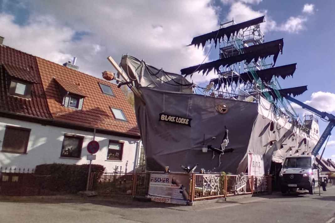 Ghost ship from Gotha