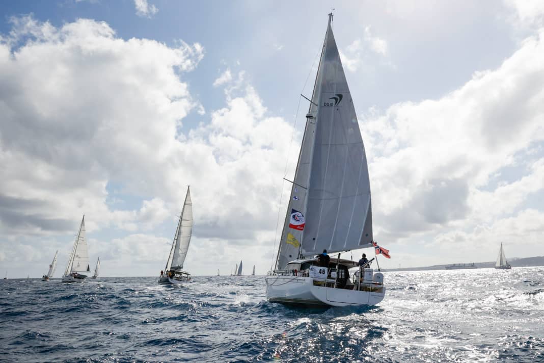 Course horizon: The yachts leave the Canaries astern | WCC