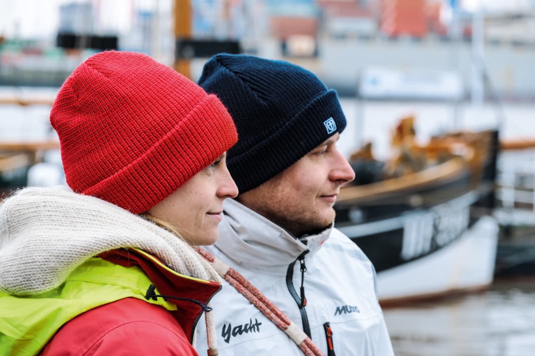   Le temperature invernali e il vento gelido da est hanno reso difficili le condizioni di prova sull'Elba.