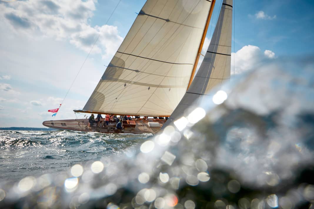 On the track at the German Classics in Laboe