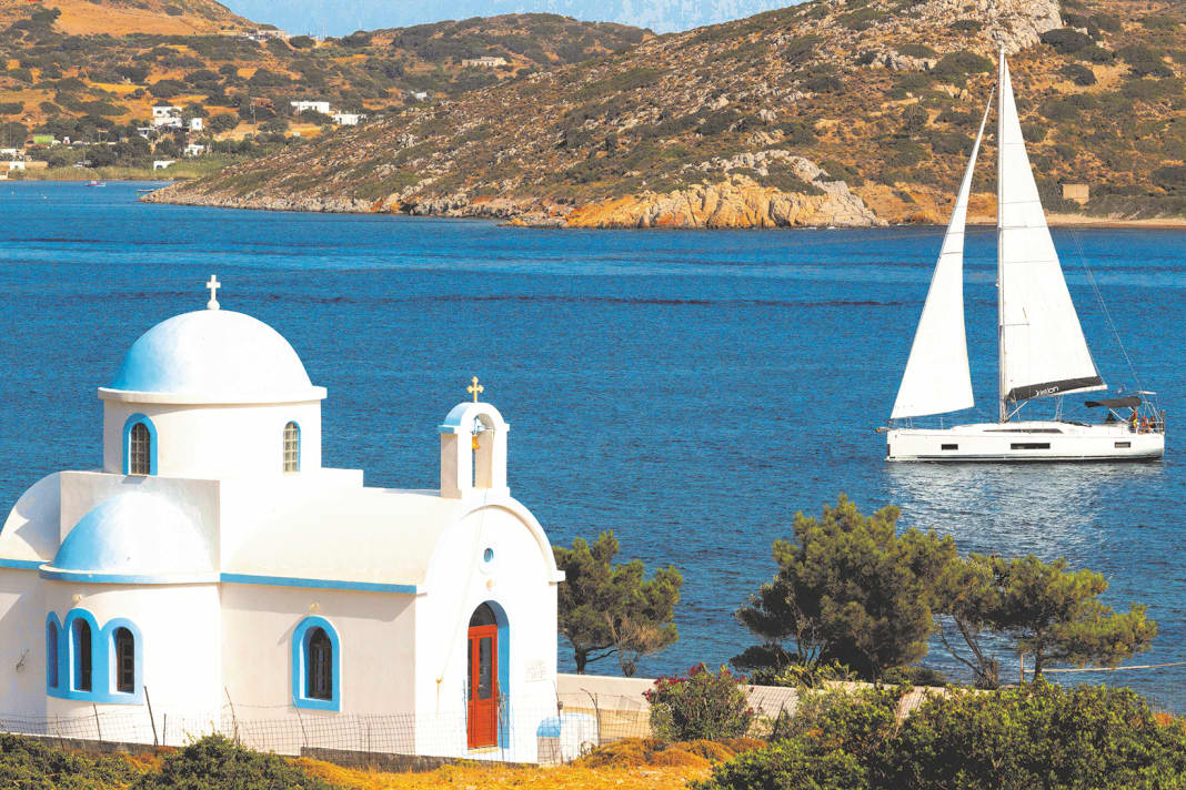 In the land of chapels: The small places of worship can be seen on every islet