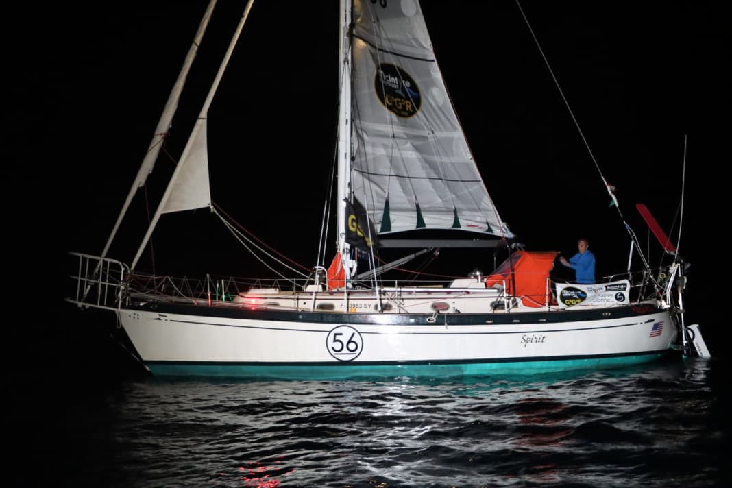 DeBoer in fifth position at the film gate 2.5 hours before the accident