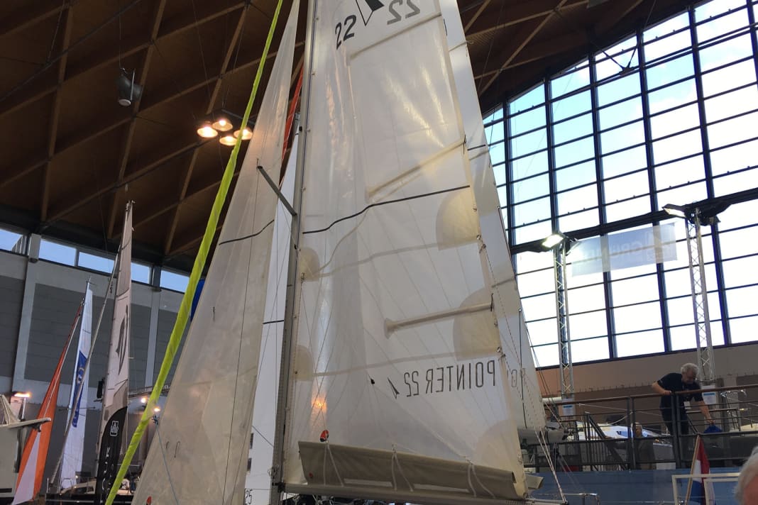 Une présentation ambitieuse. Lignes sportives, surface de voile généreuse
