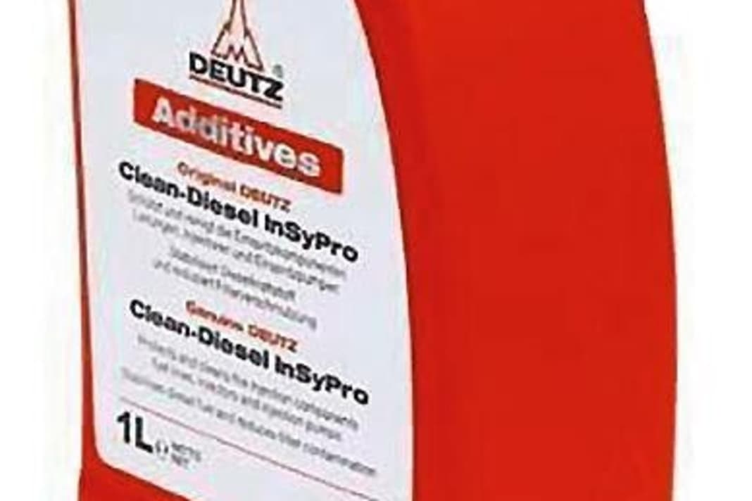 Conservateur 1 : Deutz, l'un des plus grands fabricants de moteurs diesel, a développé InSyPro. Ce produit doit lui aussi maintenir le carburant en forme pendant longtemps