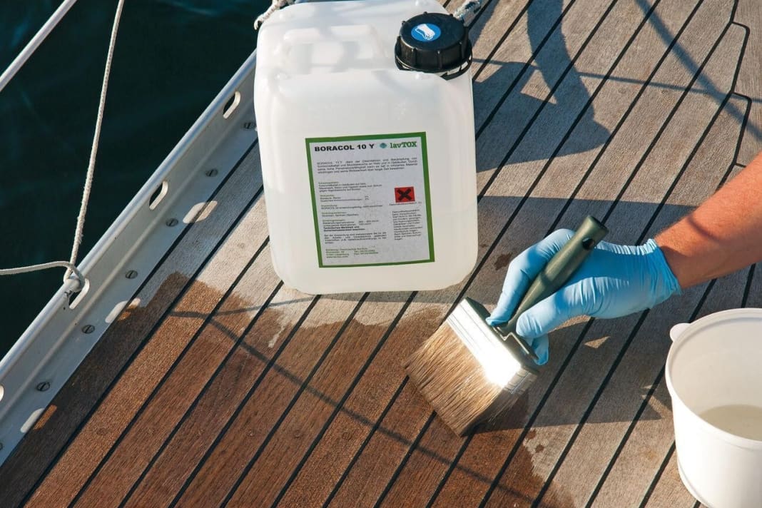 Protezione aggiuntiva: Boracol è un conservante del legno che combatte alghe e funghi. Aiuta in modo affidabile contro la crescita e lo scolorimento.