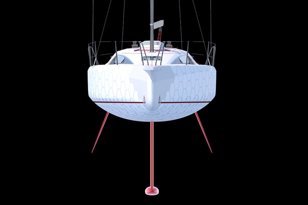 Dehler 30 od - Hull Renderings