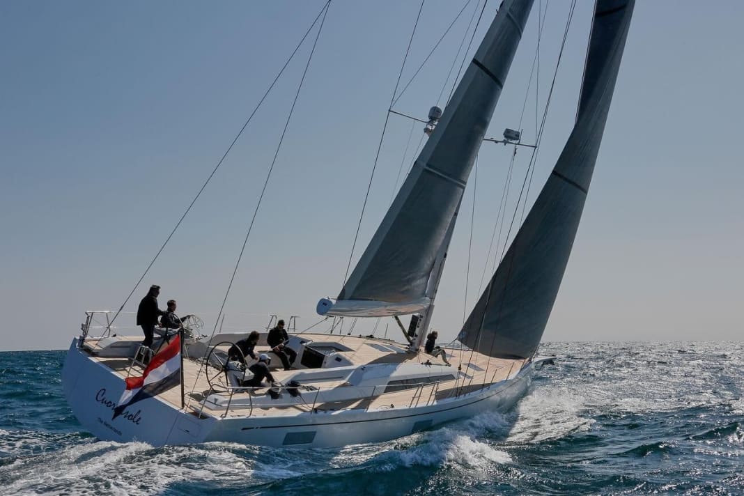 Nautors Neue macht sich gut auch bei Wind und Welle