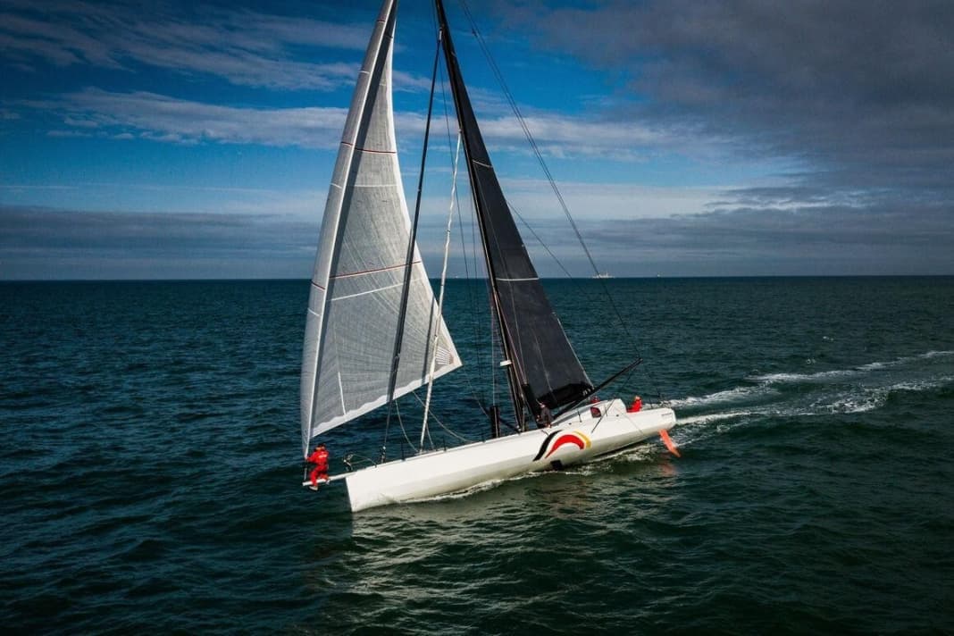 The GER 21 during test drives on the Solent