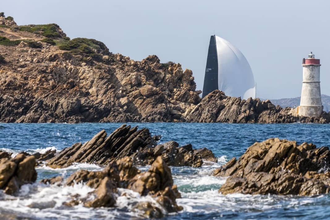  








        The craggy sandstone rock formations and azure blue waters are the reason crews return repeatedly to race off the Costa Smeralda








  