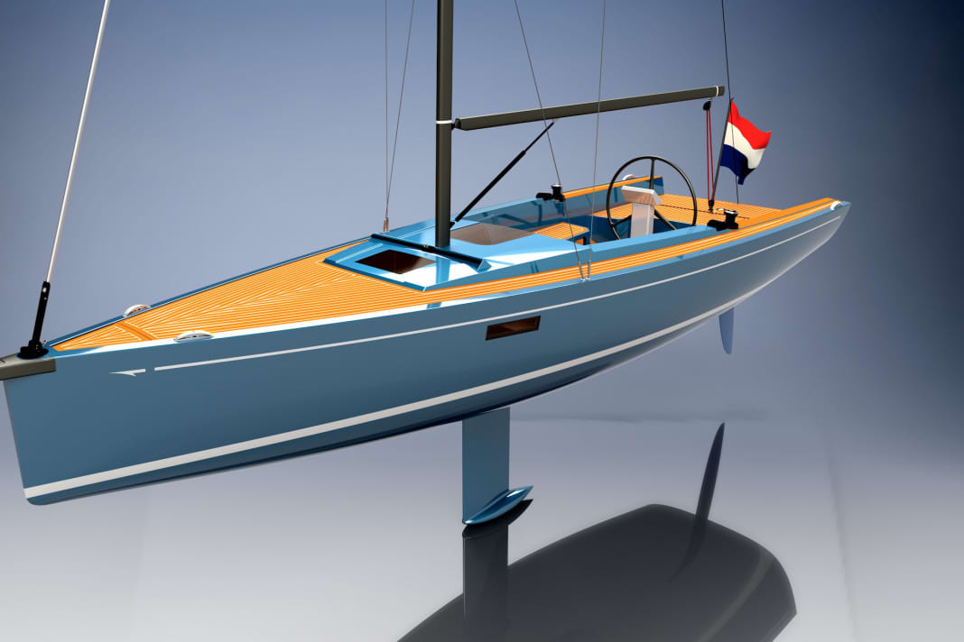 Saffier Se27 Leisure. Der neue Daysailer aus Holland zeigt sich wandlungsfähig und unter Deck auch wohnlich. Dazu ist ein besonders attraktiver Preis angekündigt. Halle 17, Stand C21