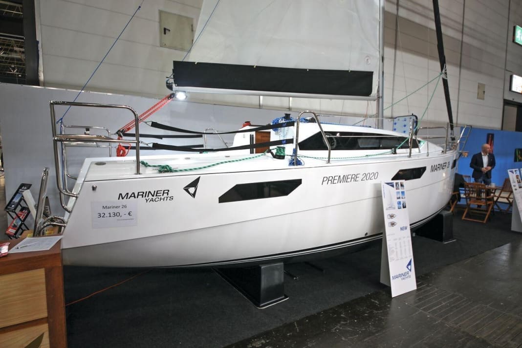 Die neue Mariner 26 auf der boot in Düsseldorf 2020