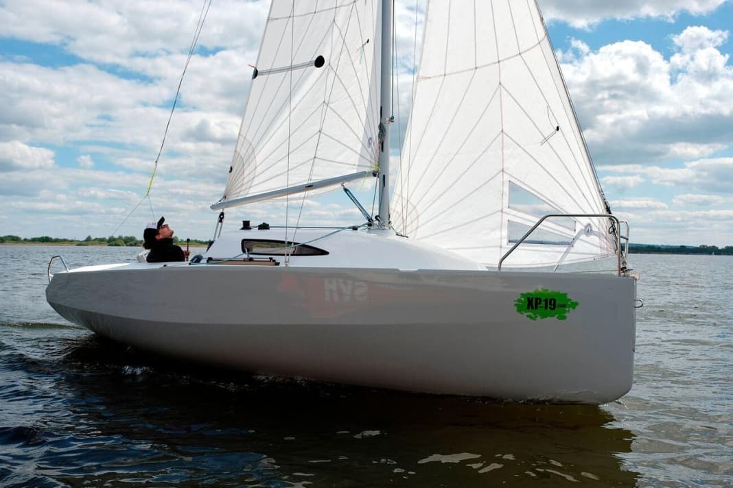 Die XP-19 beim YACHT-Test auf dem Dümmer
