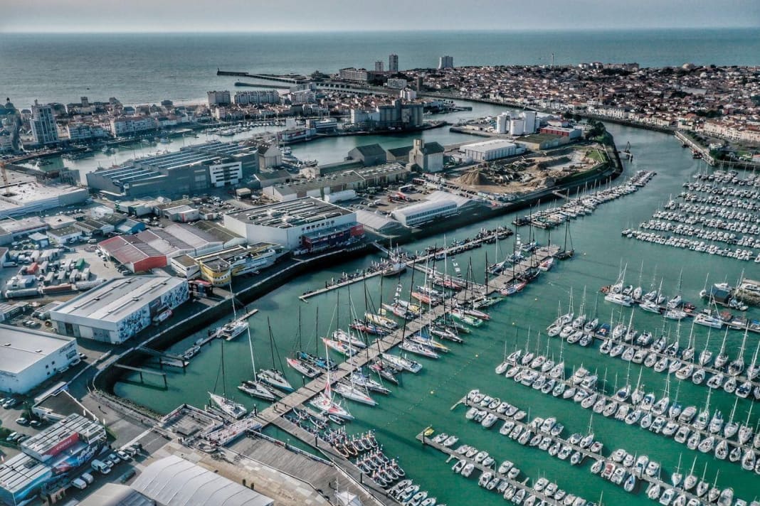 Impressionen aus dem Race Village der Vendée Globe in Les Sables