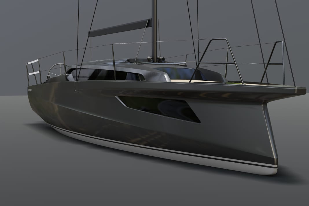 Progressif : le flightdeck, le beaupré moulé et les grandes fenêtres à l'avant caractérisent le nouveau bateau de Mattsee.