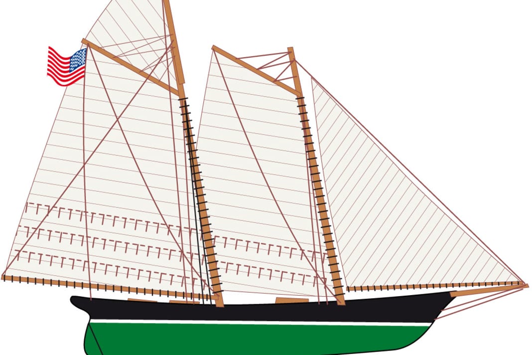 Around the Isle of Wight on 22 August 1851, seven schooners and eight cutters compete in a highly dramatic race for the 100 Guinea Cup. At 8.37 pm, the "America" is the first yacht to cross the finish line off Cowes - and in doing so, it outdoes the entire English sailing elite. The then co-owner and commodore of the New York Yacht Club collects the prize money, takes the trophy home and donates it as the "America's Cup" in honour of the winning ship. Since then, every yacht club in the world has been allowed to challenge its owner.