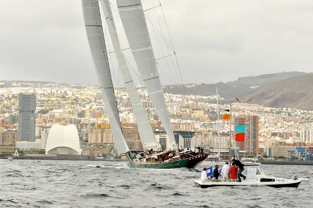 Alla partenza a Tenerife