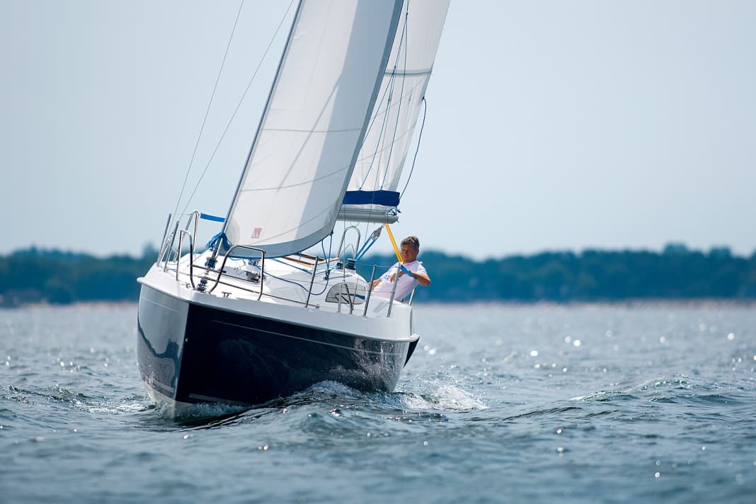 Piccola nave da crociera dalla Polonia