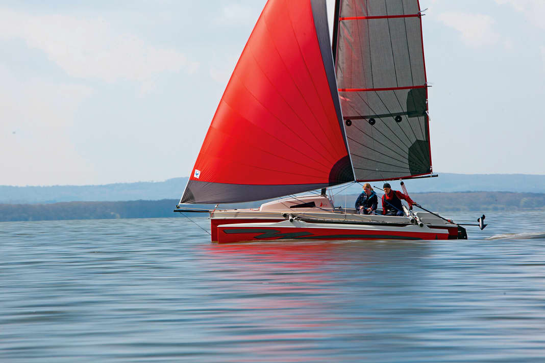 Trimaran aus Frankreich