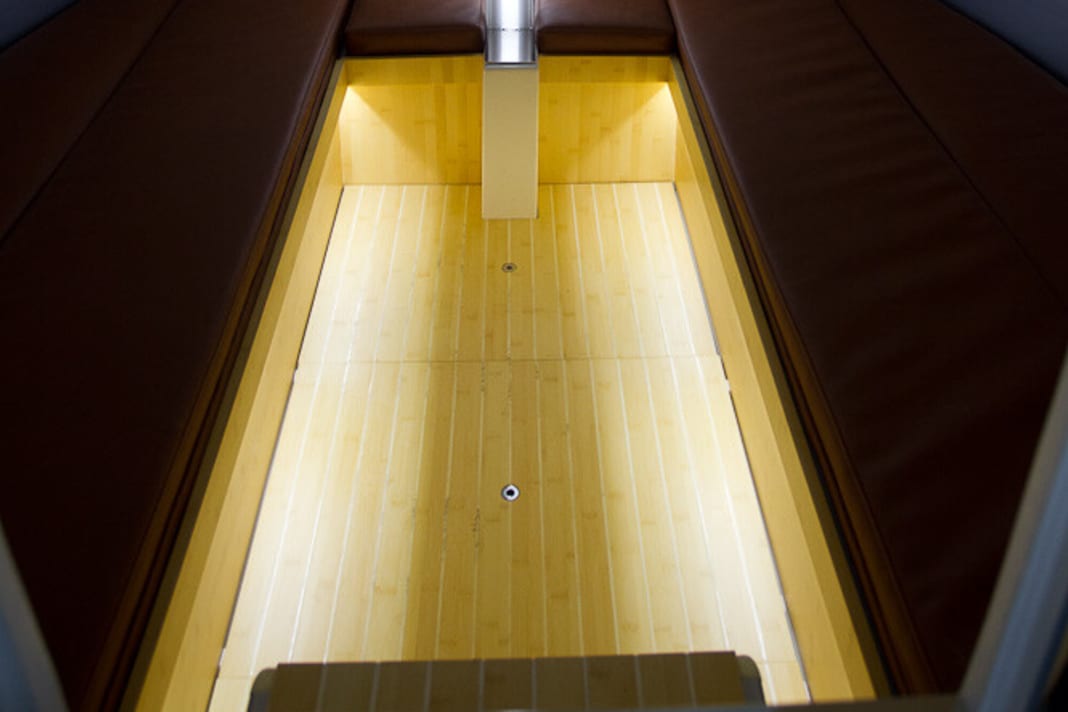 The cabin of the Sailart 22