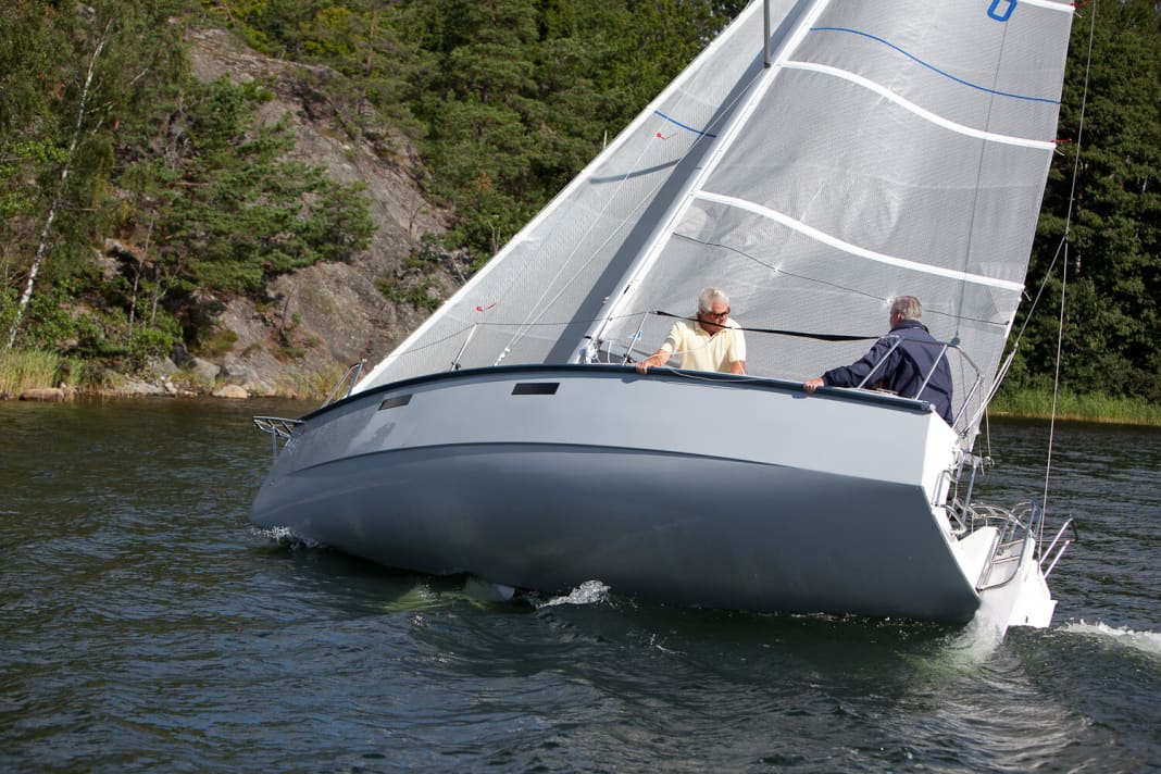 Rank et Kant. Les deux bateaux portent beaucoup de tissu et les Chinois en vogue