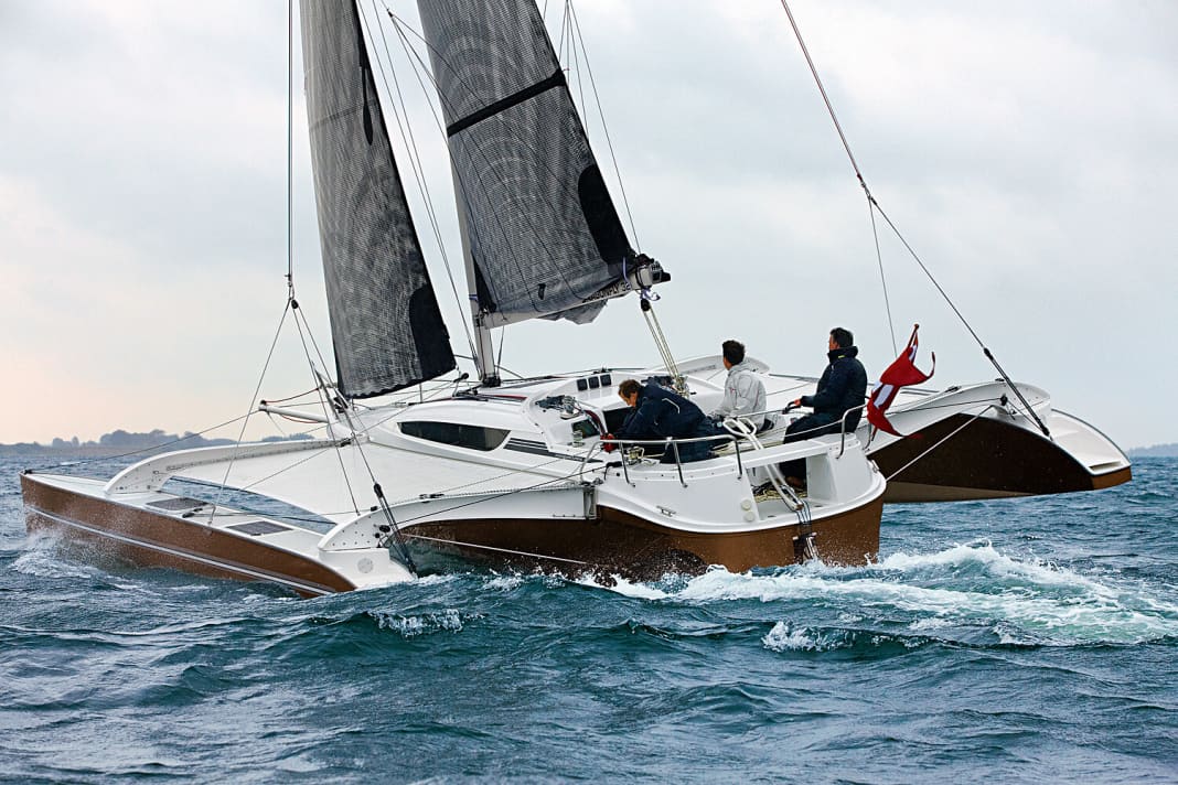 Trimaran en provenance du Danemark