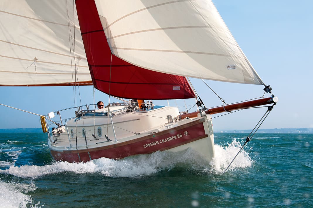 Gaff sailer from Great Britain