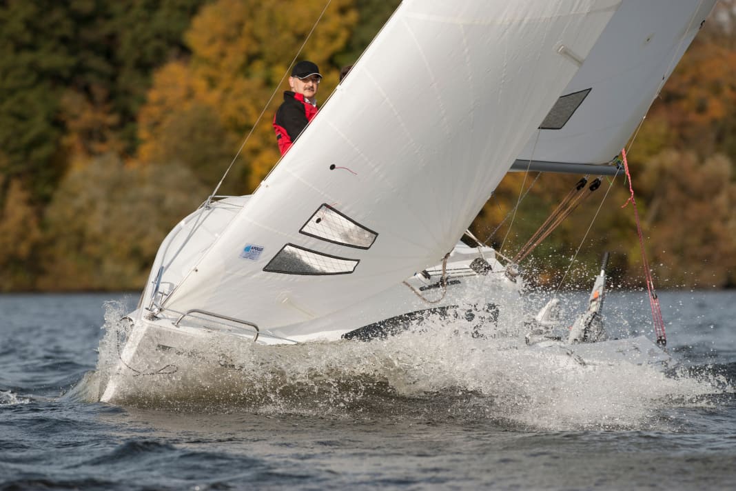 Phobos 22 Test YACHT sur le Scharfen Lanke à Berlin