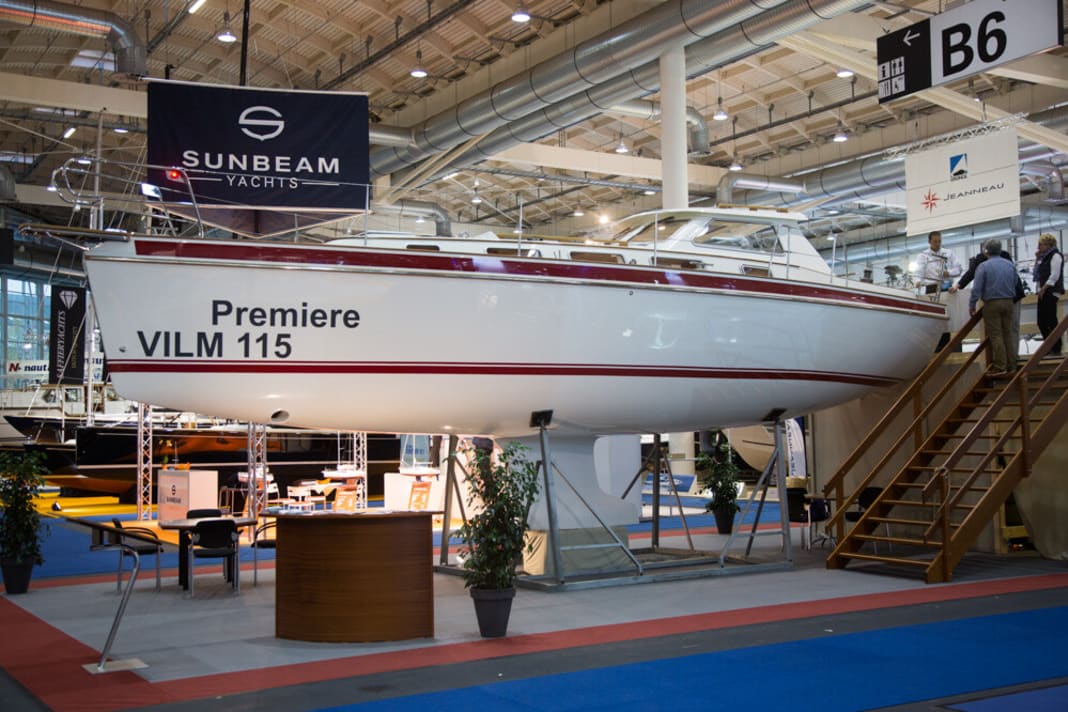 Hull from the Dehler 36, but with a flatter lead keel, new deck, hardtop and modified rigging