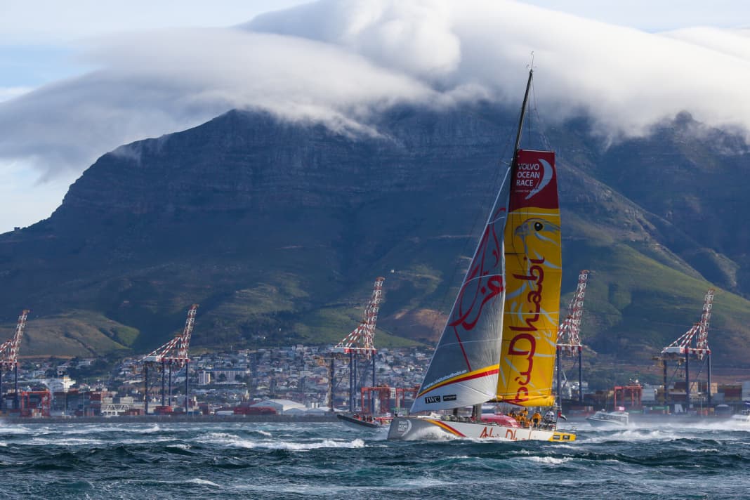 Die besten Bilder vom Start: Leg 2 von Kapstadt nach Abu Dhabi