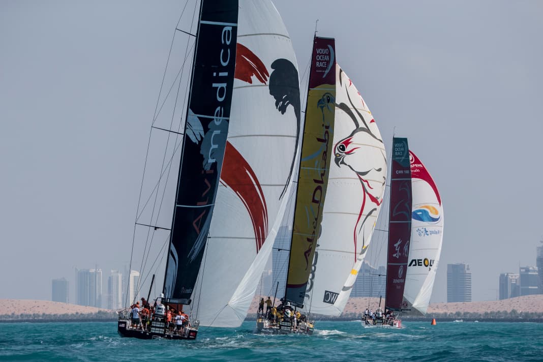 Impressions Leg 3. 4670 nautical miles from Abu Dhabi to Sanya