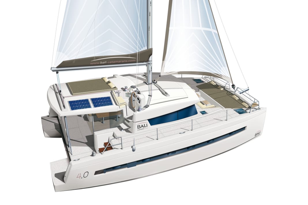 Bali 4.0: With front cockpit and raised steering position at the side