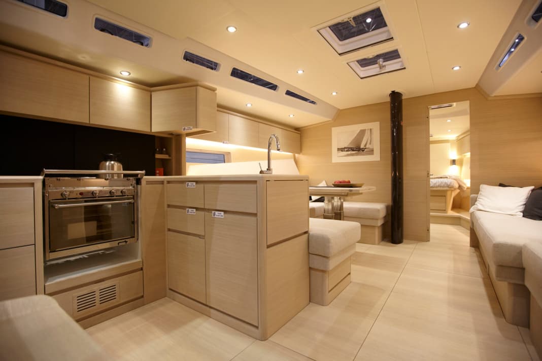 Clear design language. The look of the interior is very modern, but remains unadorned