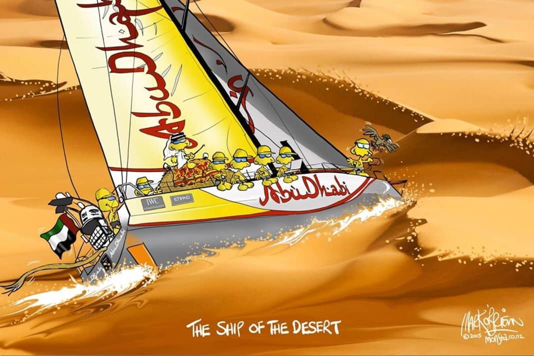 Abu Dhabi Ocean Racing: The desert ship
