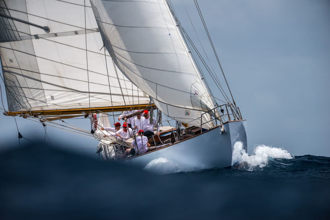Pendant l'Antigua Classic Week 2015