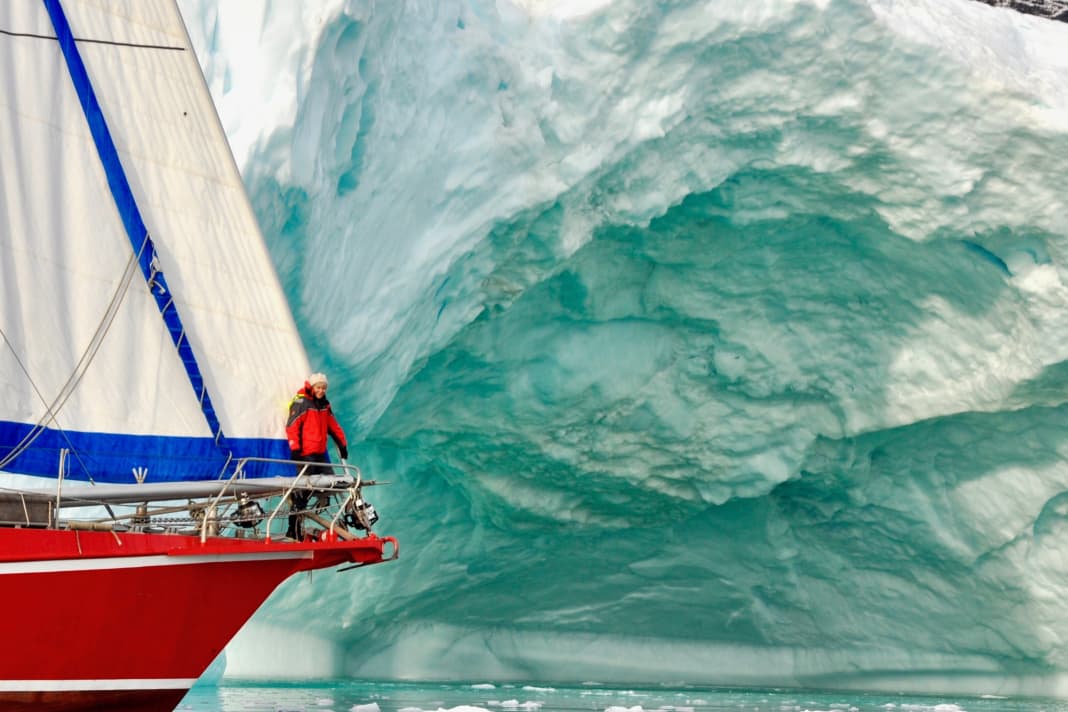 Heide Wilts is in her element in the eternal ice