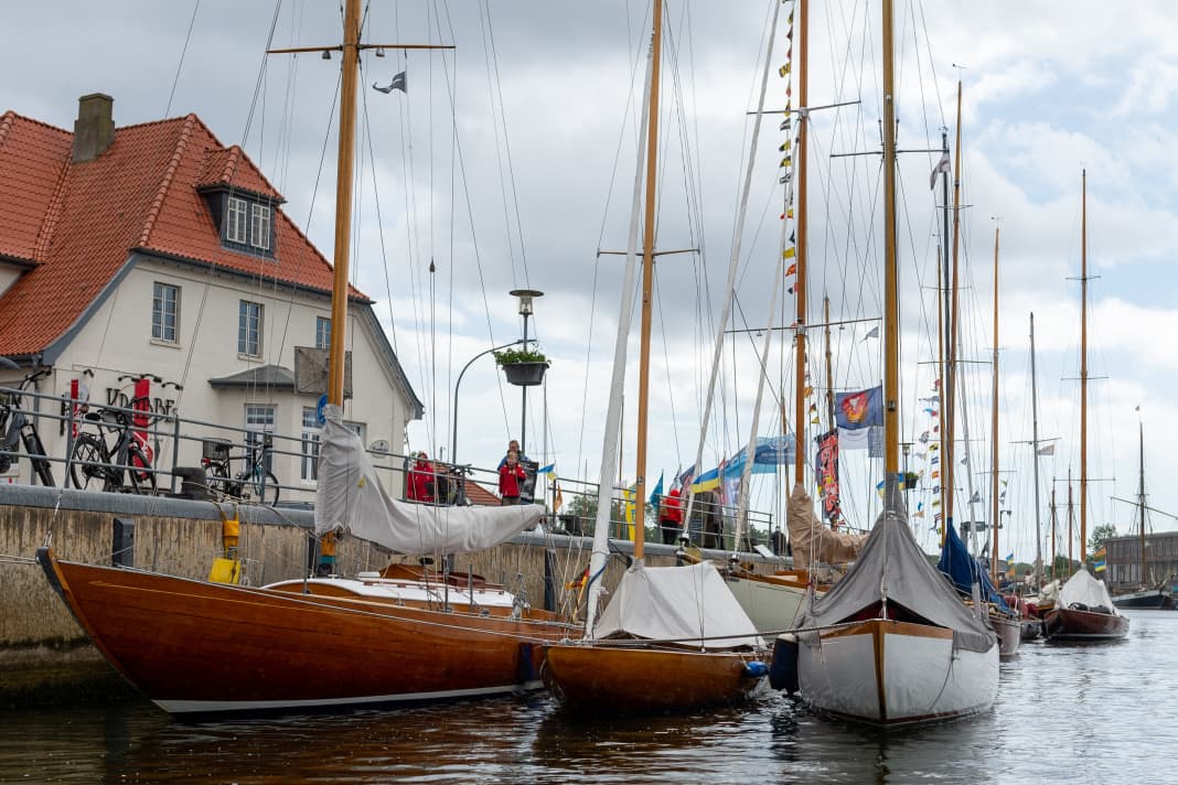 Die Flotte im Stadthafen von Neustadt