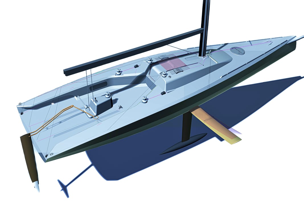 Un racer intérieur chaud venu de Suisse. La Quant GT avec DSS-Foil (Dynamic Stability System)