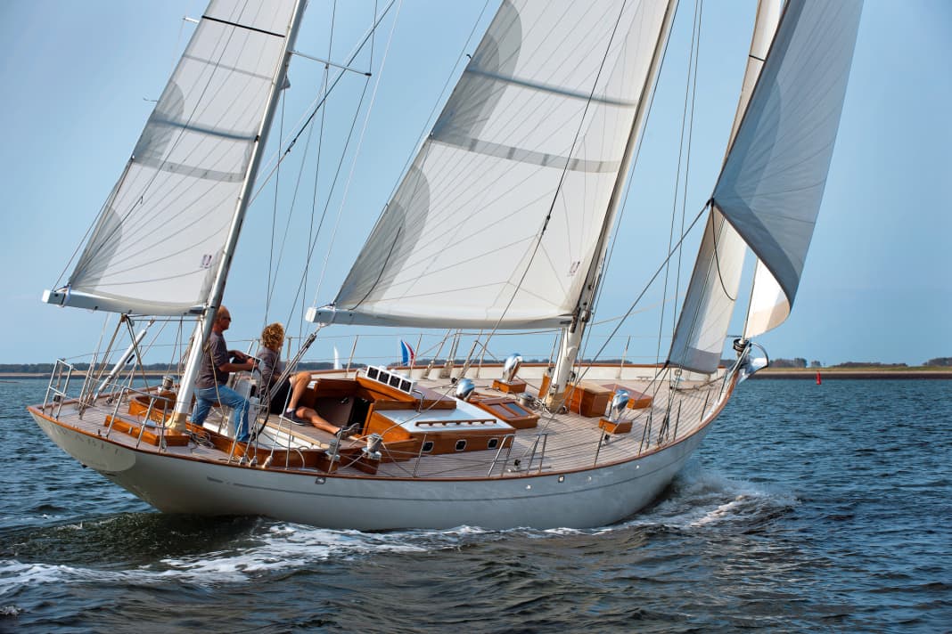 Schönheit „Scarabee“: Die klassische S&S-Yawl entstand mit modernen Baumethoden in Holland