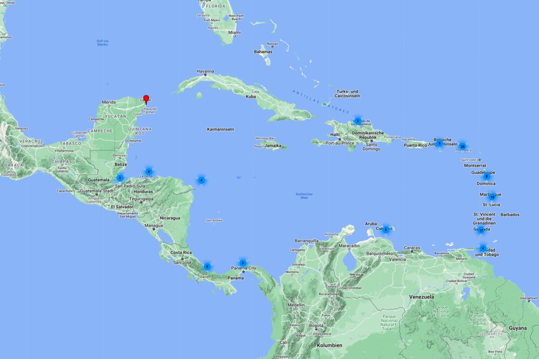 The map shows all reported incidents from 2021 (total registered incidents: 102)