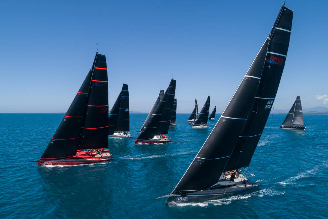 Impressionen der ClubSwan-50-Saison 
