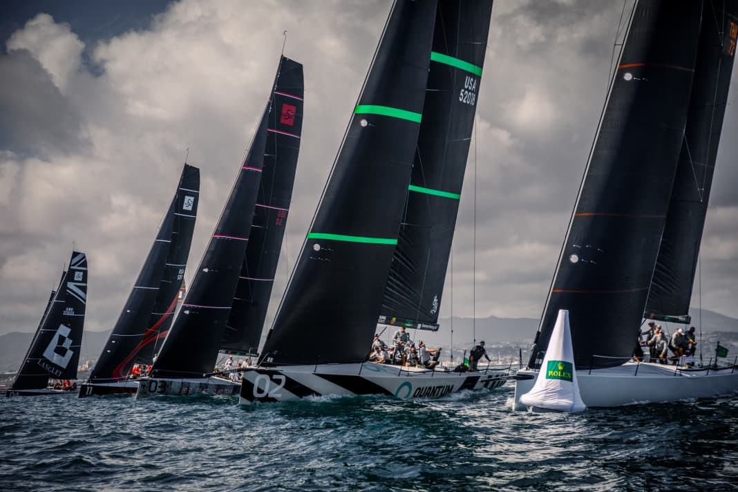 Impressionen der TP52-Weltmeisterschaft 2022 in Cascais (Spanien) 