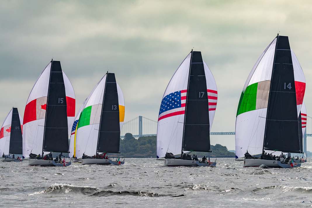 The IC37 fleet in action.