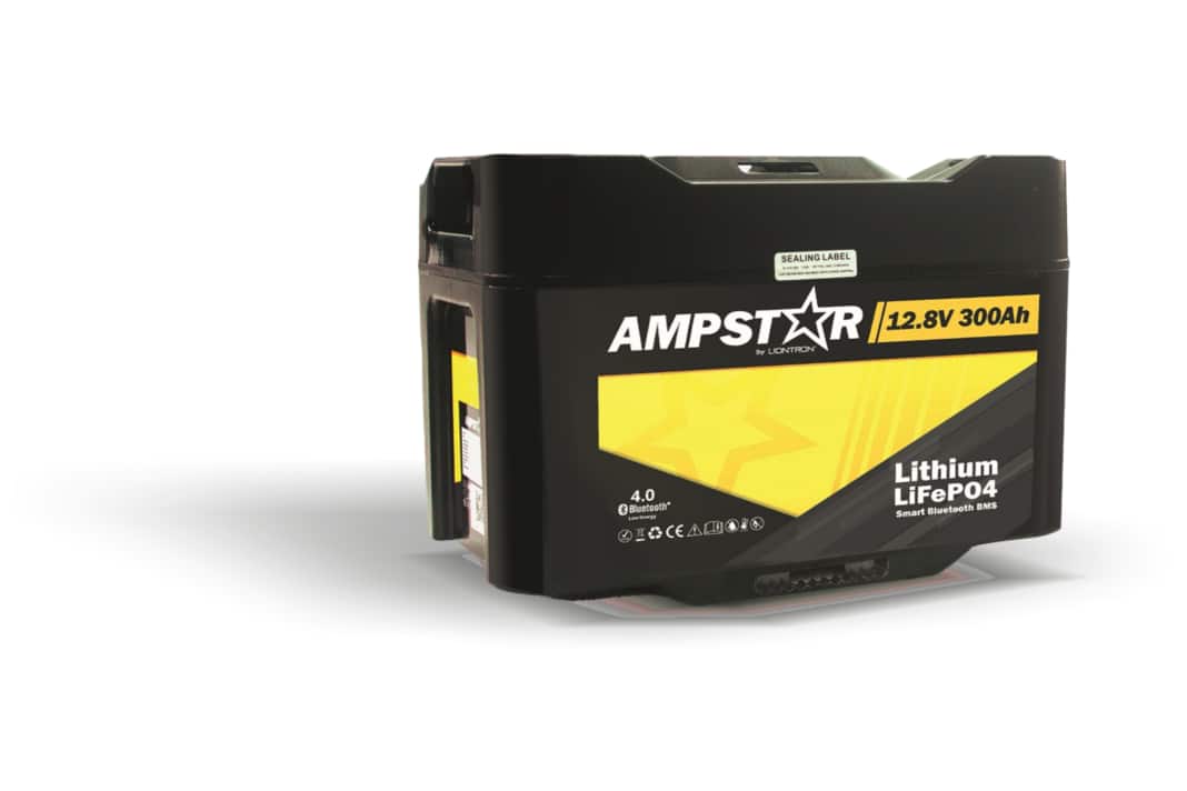 Le batterie Ampstar sono impilabili.