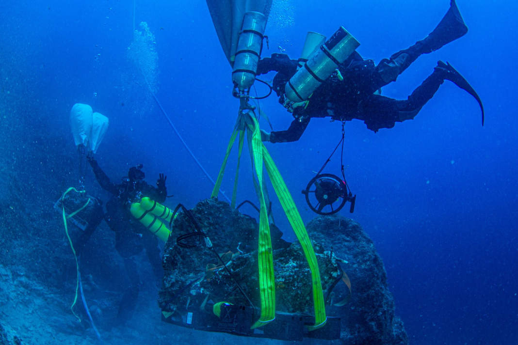 Rinvenuto un relitto al largo di Antikythera