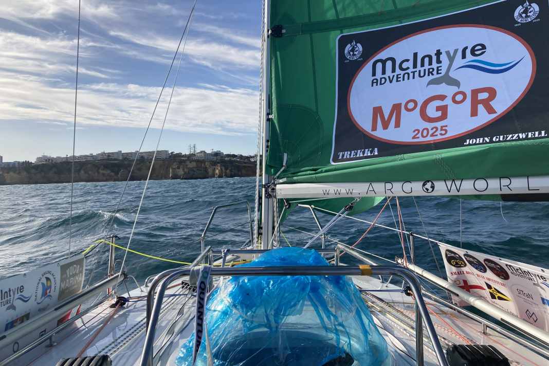 Los geht's: Christian Sauer ist auf dem Weg nach Lanzarote.