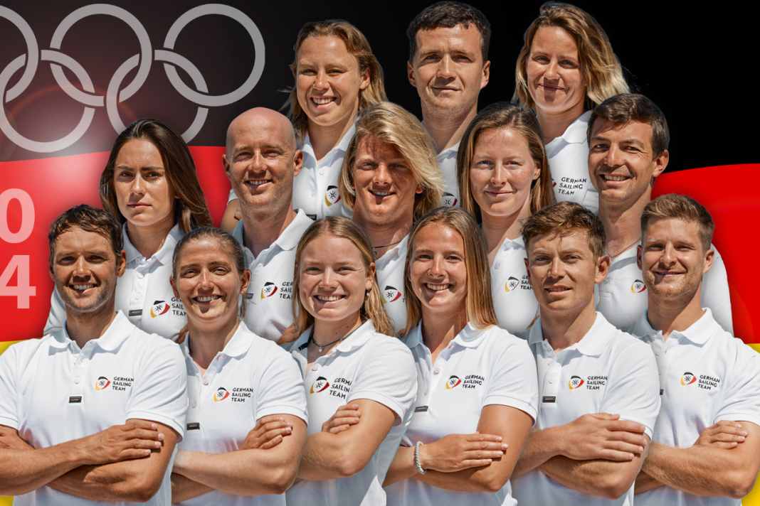 Die deutsche Olympia-Mannschaft