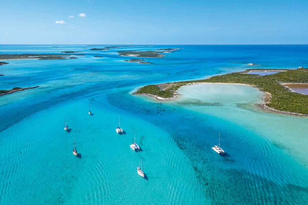 Nirgends in der Karibik strahlt das Türkis des Wassers so hell wie auf den Bahamas