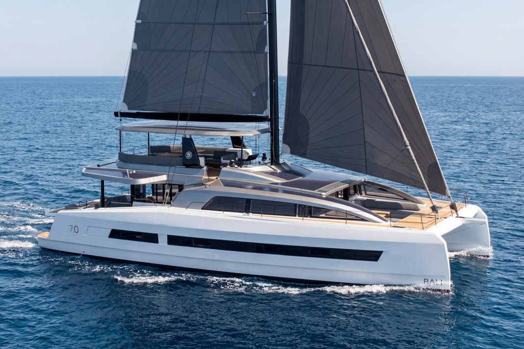 New flagship from Bali Catamarans: the Bali 7.0. First pictures of the ship